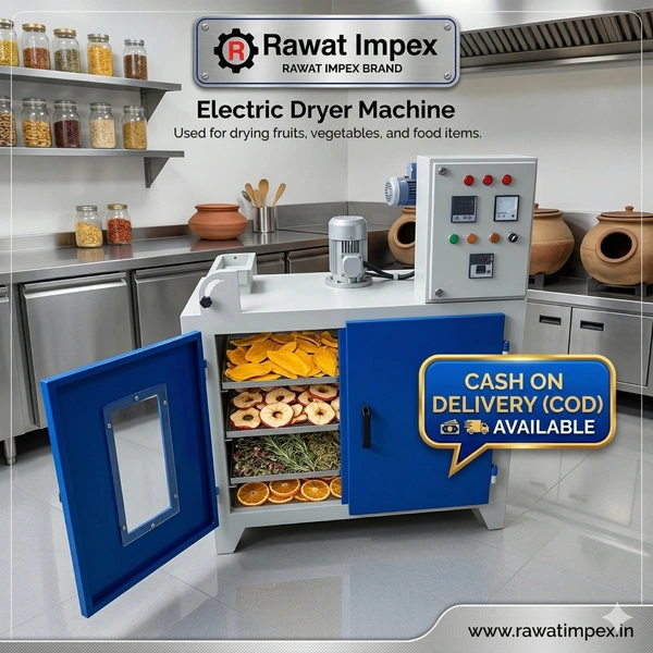 Electric Tray Dryer Machine – High-Capacity Industrial Dehydration Solution