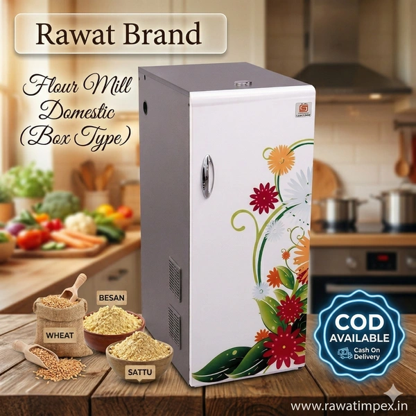 Flour Mill Atta Chakki Box Type