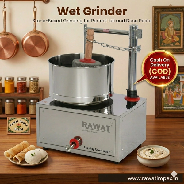 Wet Grinder 5 Litre Stainless Steel