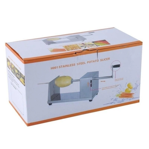 Stainless Steel Tornado Potato Machine – Spiral Cutter
