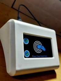Infinity IoT Rfid Reader - Dimension : 112 x 86 x 57 MM