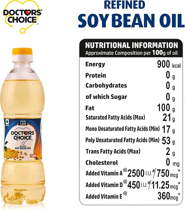 Doctors' Choice Sunflower Oil 1L - 1 L