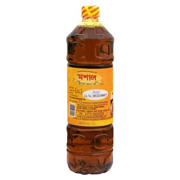 Mashal Kacchi Ghani Mustards Oil  - 1 Kg