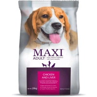 Maxi Adult Chicken and Liver Dog Dry Food 20KG
