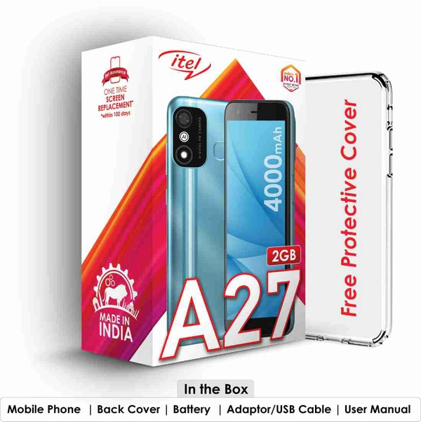 Itel A27 - Silver Purple, 2GB 32GB