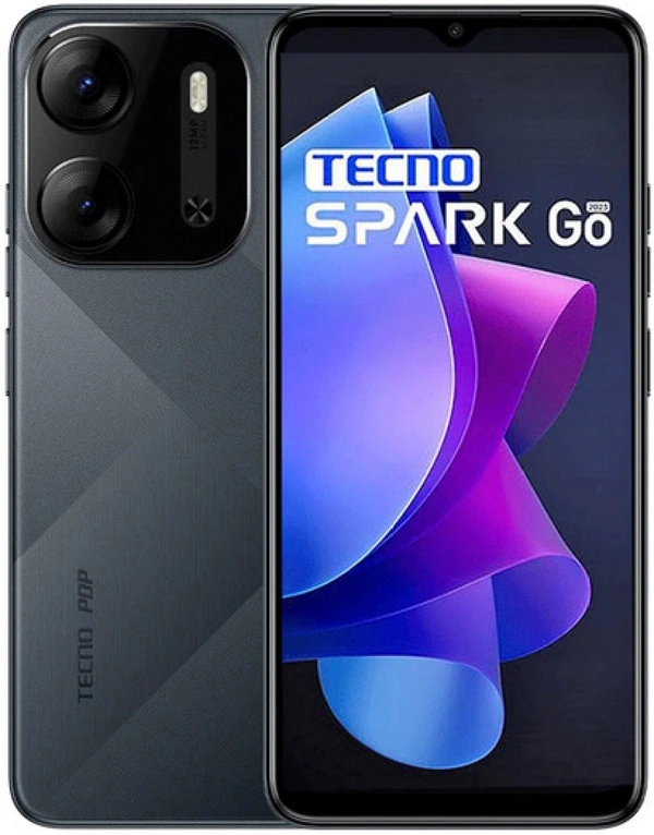 Techno Spark Go 2023 - Endless Black, 4GB 64GB
