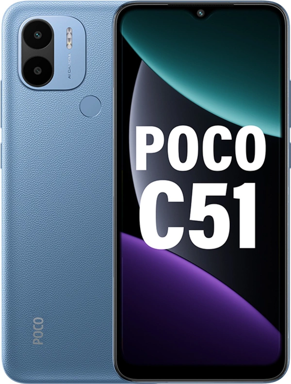 POCO C51 - Royal Blue, 4GB 64GB