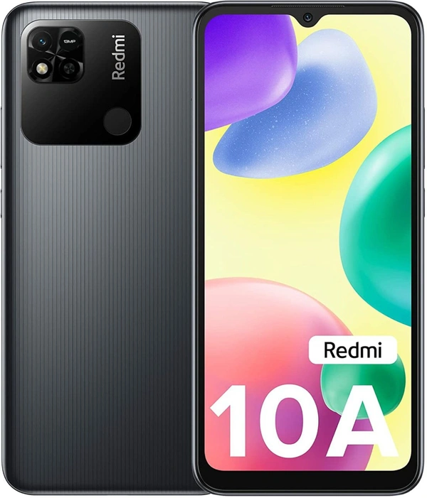 Redmi 10A - Charcoal Black, 3GB 32GB