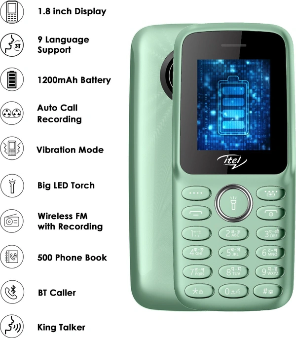 Itel it2163s New - Light Green
