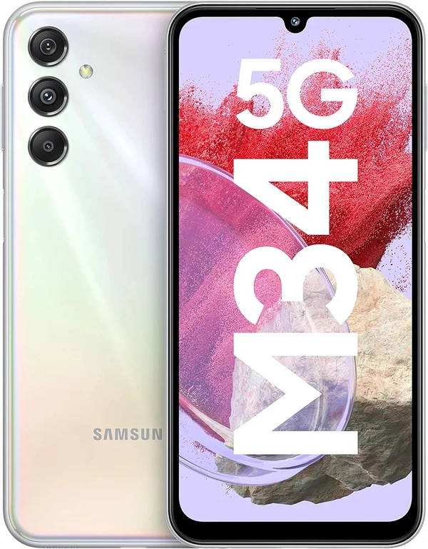 Samsung Galaxy M34 5G(Without Charger) - Midnight Blue, 8GB 128GB