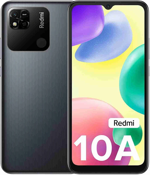 Redmi 10A - Charcoal Black, 6 GB 128GB