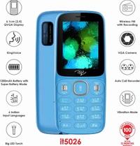 Itel it5026 - Blue, Expandable Storage Upto 32GB