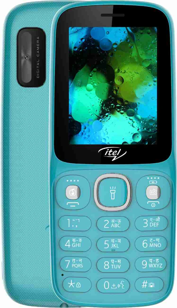 Itel it5026 - Peacock Green, Expandable Storage Upto 32GB