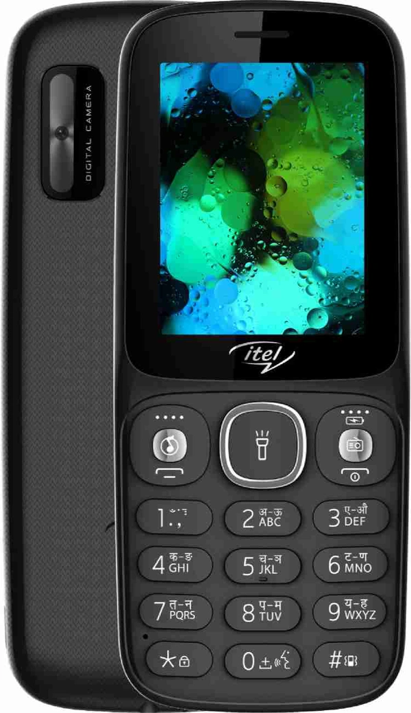 Itel it5026 - Black, Expandable Storage Upto 32GB