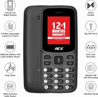 Itel Ace2 - Black, Expandable Storage Upto 32GB