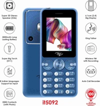 Itel Muzik 400 - Blue