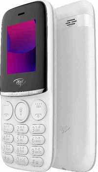 Itel Muzik 110 - White, Expandable Storage Upto 32GB