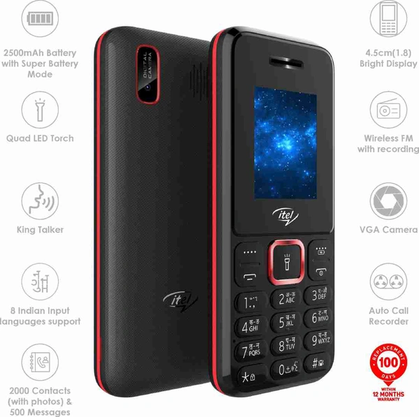 Itel Power 100 - Black