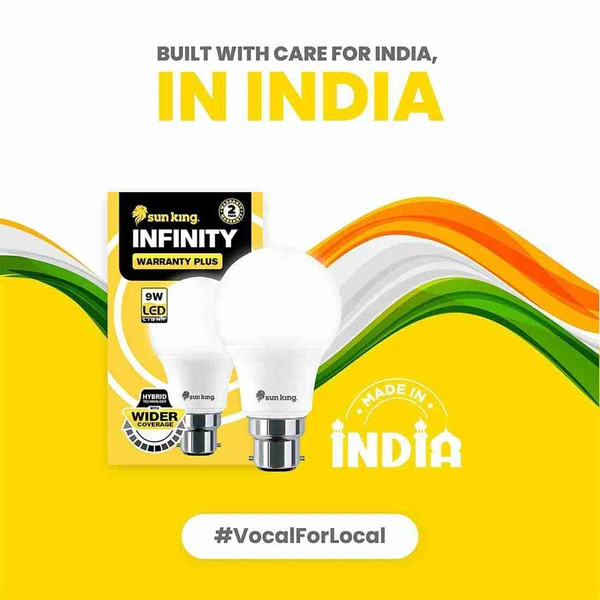 9w LED Bulb 2 Years Warranty