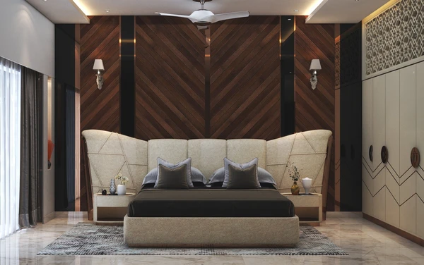 Ultra luxury Bedroom - Wall Panel