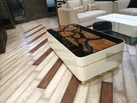 Center Table Wood n Resin k
