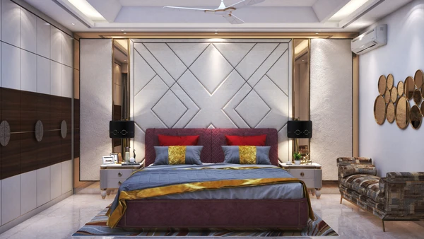 Luxuriance Bedroom - Wallpanel