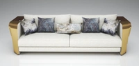 Metal Spanier Sofa - 3 Seater
