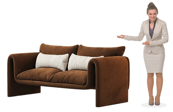 Mould Sofa - 3 Seater