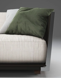 Black Highland Sofa - 2 Seater