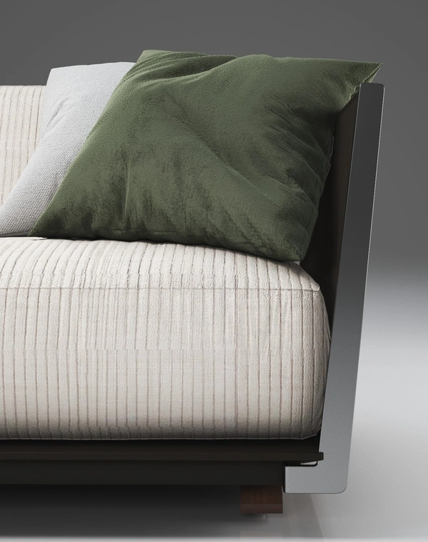 Black Highland Sofa - 2 Seater