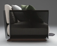Black Highland Sofa - 2 Seater