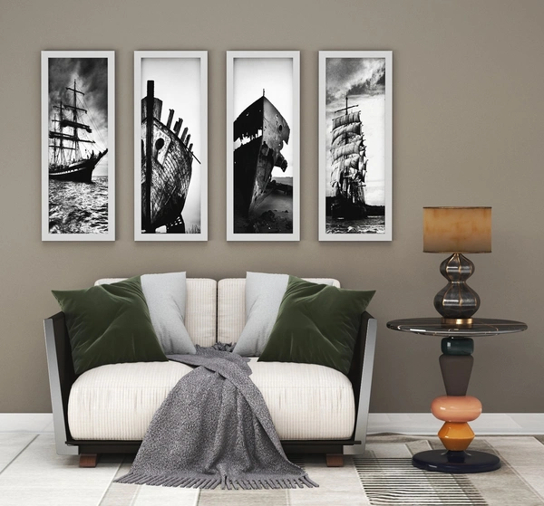 Black Highland Sofa - 2 Seater