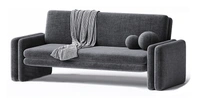 Doublearmed Sofa - 3 Seater