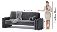 Doublearmed Sofa - 2 Seater