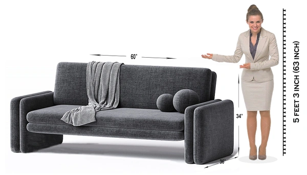 Doublearmed Sofa - 2 Seater