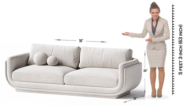 Boatarm Sofa - 2 Seater