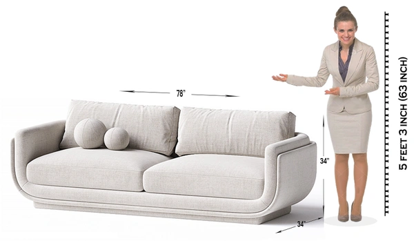 Boatarm Sofa - 3 Seater