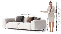 Jackrussel Sofa - 3 Seater