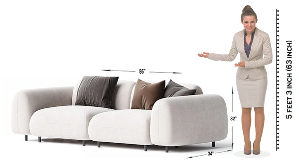 Jackrussel Sofa - 3 Seater