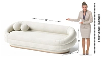 Queen Sofa - 3 Seater