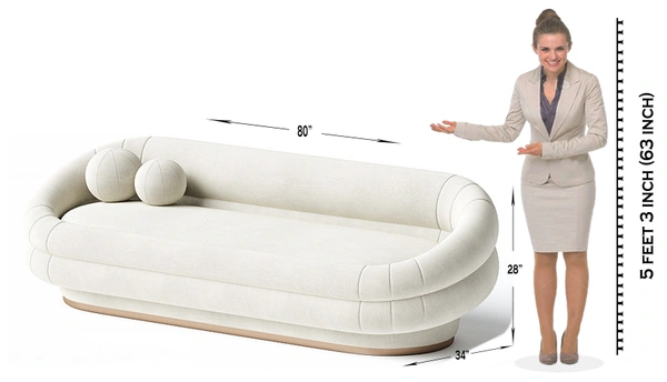 Queen Sofa - 3 Seater
