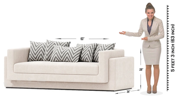 Doublelayered Sofa - 2 Seater