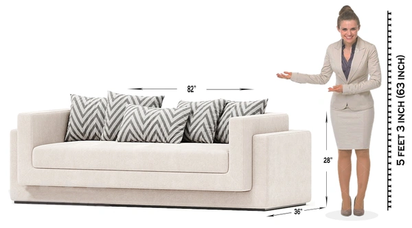 Doublelayered Sofa - 3 Seater