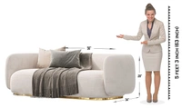English Spaniel Sofa - 2 Seater