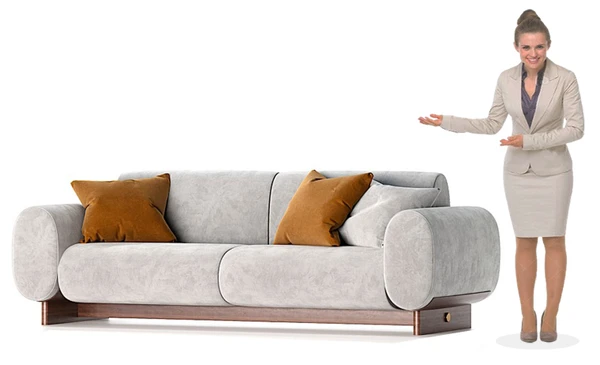 Greyhound Sofa - 3 Seater