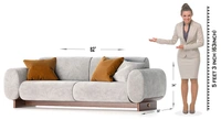 Greyhound Sofa - 3 Seater