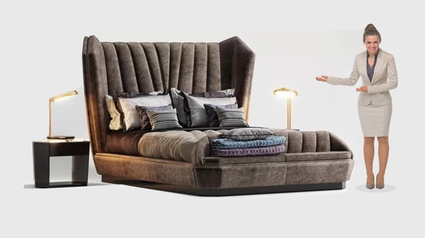 Calvin Bed by Cazarina