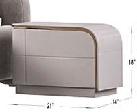 Flexlux Bed - Side tables