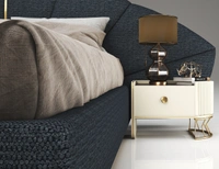Blue Blonde Bed - Bed