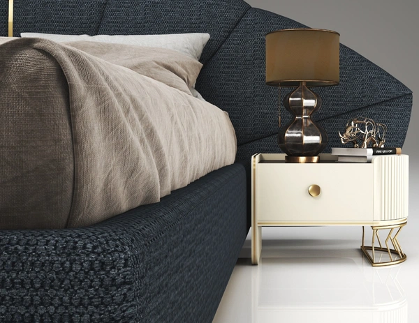 Blue Blonde Bed - Bed
